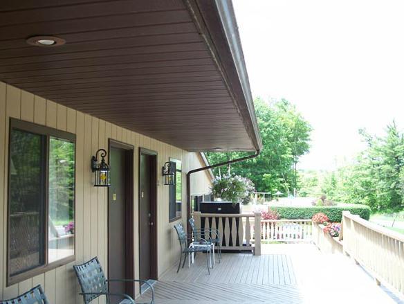 Tall Pines Motel Lake George Buitenkant foto